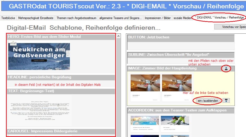 Digitales E Mail Mit Dem Touristscout Gestalten Gastrodat Gmbh